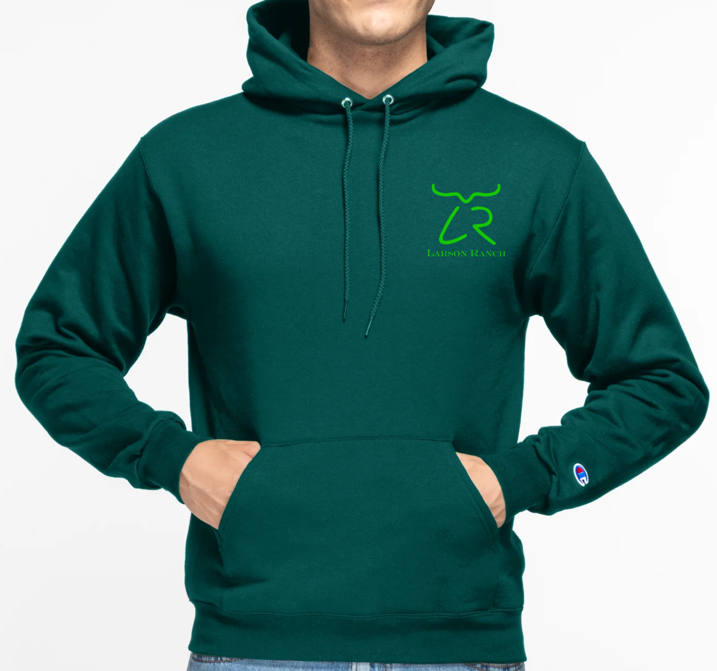 Larson Ranch™ Champion® Powerblend® Hoodie