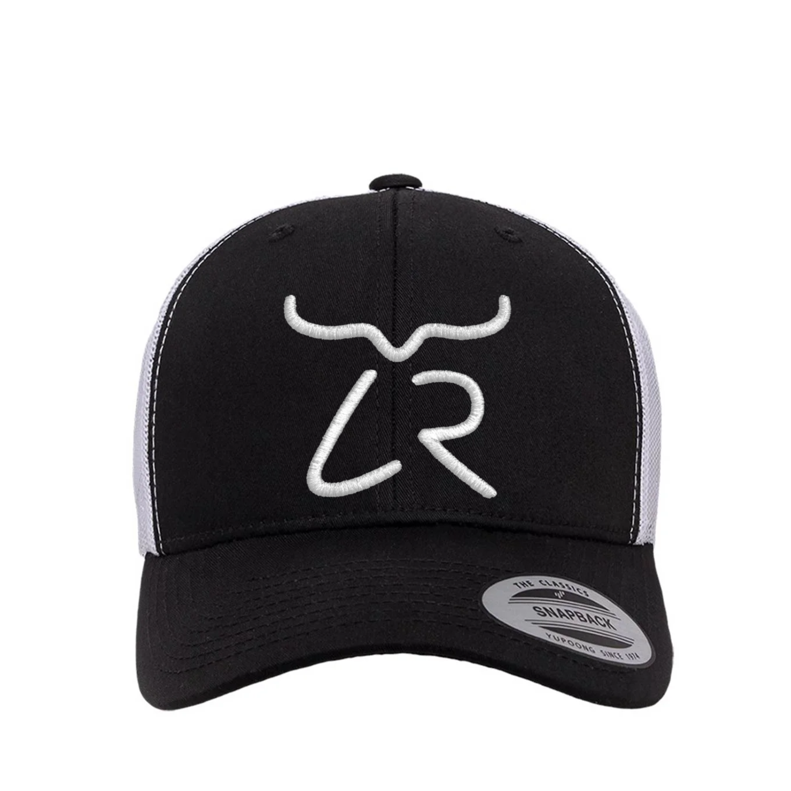 Larson Ranch™ Yupoong Classics™ Black & White Cap