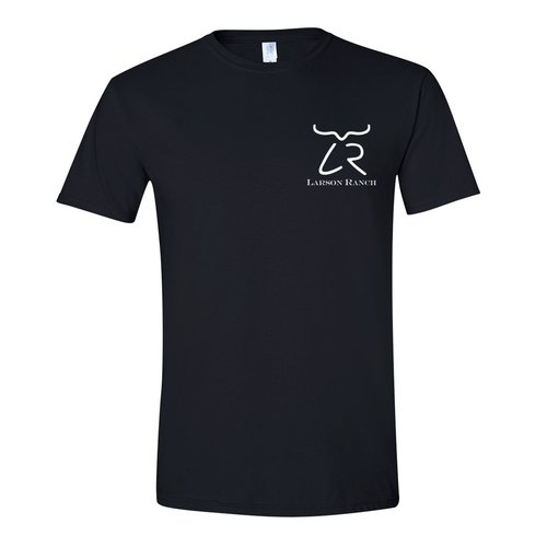 Larson Ranch short sleeve t-shirt with Logo back print